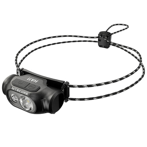 Flashlights & Headlamps - Nitecore HA11 Ultra-Lightweight Headlamp W/ Aux. Red Beam (240 Lumens | 1xAA)