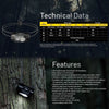 Flashlights & Headlamps - Nitecore HA11 Ultra-Lightweight Headlamp W/ Aux. Red Beam (240 Lumens | 1xAA)