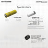 (USED/OPEN-BOX) Nitecore Intelligent 21700 Battery System with Lantern and Charger (80 Lumens | Rechargeable)