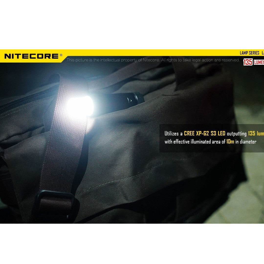 Flashlights & Headlamps - Nitecore LA10 Mini Camping Lantern (135 Lumens | 1xAA)