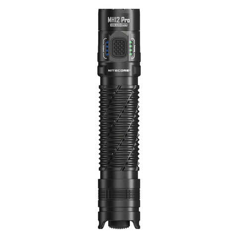 Flashlights & Headlamps - Nitecore MH12 Pro  Flashlight (3300 Lumens | USB-C Rechargeable)