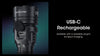 Flashlights & Headlamps - Nitecore MH25 Pro Long Throw Flashlight (3300 Lumens | USB-C Rechargeable)