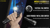 Flashlights & Headlamps - Nitecore MH25S, 551 Yard Long-Throw Rechargeable Flashlight (1800 Lumens | USB-C Rechargeable)