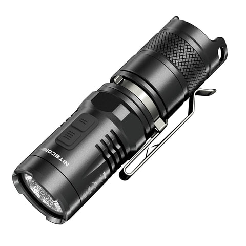 Flashlights & Headlamps - Nitecore MT10C Compact EDC Flashlight W/ Aux. Red Beam (920 Lumens | 18350 Lithium)