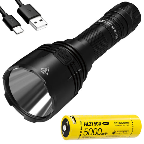 Flashlights & Headlamps - Nitecore NEW P30 Long Throw Hunting Flashlight (1000 Lumens| Lithium 21700)