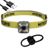 Flashlights & Headlamps - Nitecore NU05-V2 Red/White Safety And Signal Light Kit W/ Headstrap & Bike Mount