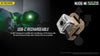 Flashlights & Headlamps - Nitecore NU06-MI Signal & Safety Light W/ Infrared  (Red/Green/Blue/IR | USB-C Rechargeable)