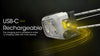 Flashlights & Headlamps - Nitecore NU21 Ultralight Headlamp W/ Aux. Red Beam (360 Lumens | USB-C Rechargeable)