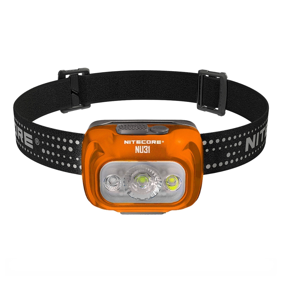 Flashlights & Headlamps - Nitecore NU31 Lightweight Headlamp W/ Aux. Red Beam (550 Lumens | USB-C Rechargeable)