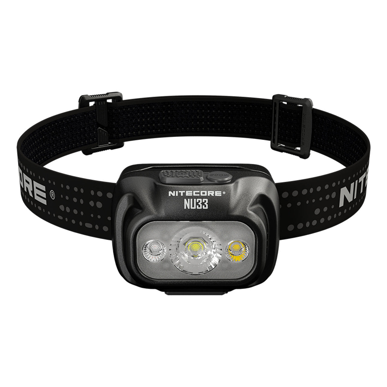 Flashlights & Headlamps - Nitecore NU33 Headlamp W/ Aux. White/Red Beams (700 Lumens | USB-C Rechargeable)