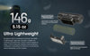 Flashlights & Headlamps - Nitecore NU50 Lightweight Rechargeable Headlamp W/ Aux. Red Beam (1400 Lumen S | USB-C Rechargeable)