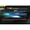 Flashlights & Headlamps - Nitecore P10-V2 Compact Tactical Flashlight (1100 Lumens | 18650 Lithium)