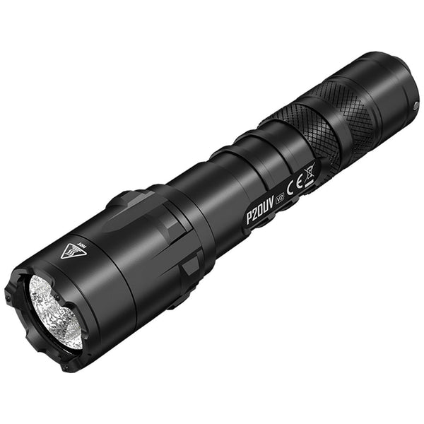 best black light flashlight Nitecore P20UV V2 1000 Lumen LED Flashlight