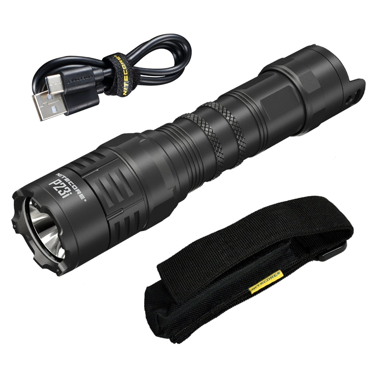 (USED/OPEN-BOX) Nitecore P23i 3000 Lumen USB-C Rechargeable Flashlight