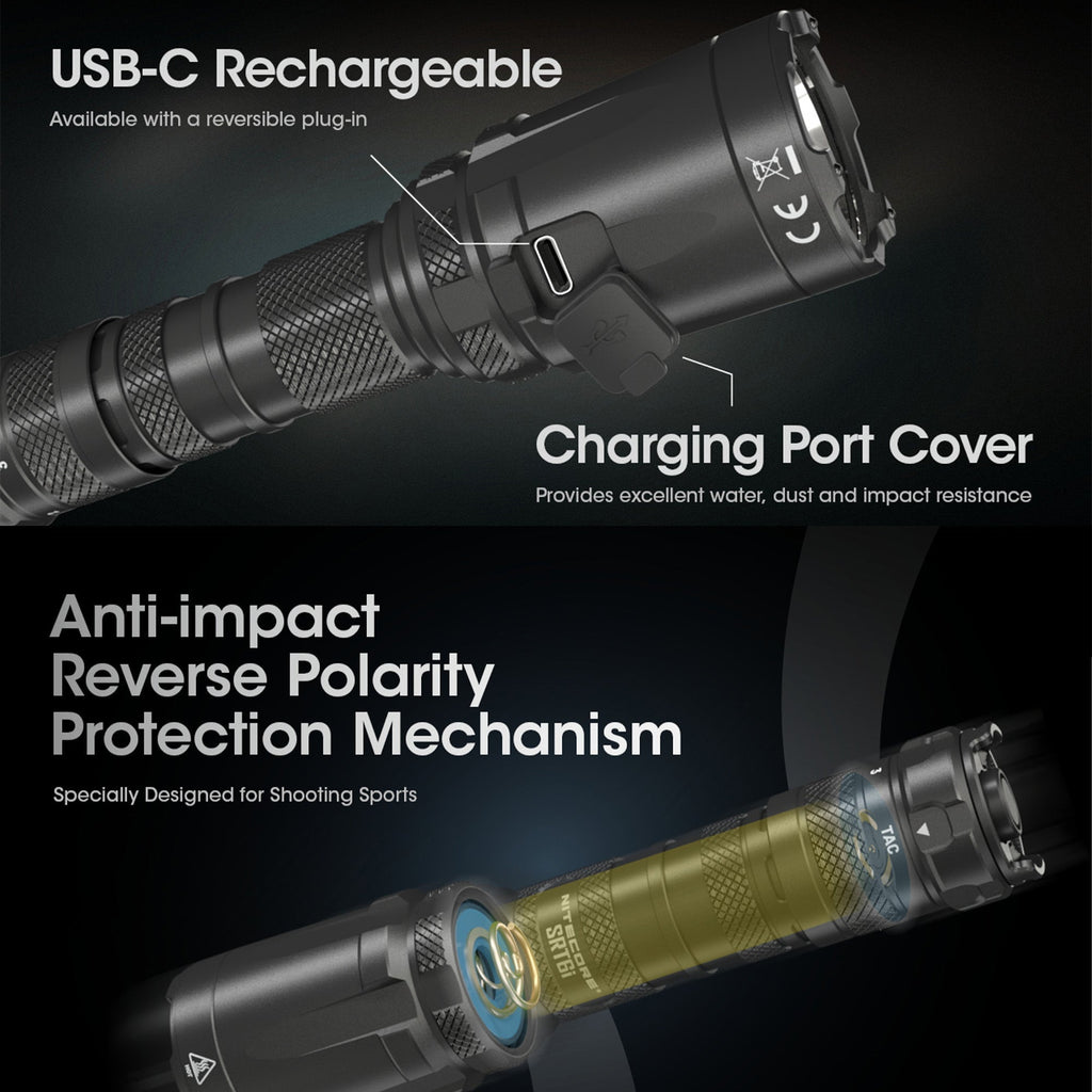nitecore srt6iNitecore SRT6i 2100 Lumen Long throw Rechargeable