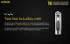 Flashlights & Headlamps - Nitecore TIKI GITD Keychain Light (300 Lumens | Rechargeable | Aux. 500mW UV Beam)