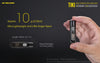 Flashlights & Headlamps - Nitecore TIKI GITD Keychain Light (300 Lumens | Rechargeable | Aux. 500mW UV Beam)