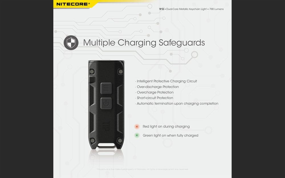 Flashlights & Headlamps - Nitecore Tip SE Keychain Light (700 Lumens | Rechargeable)