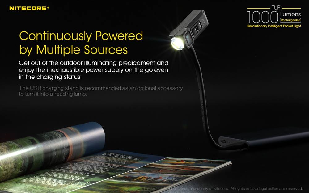Flashlights & Headlamps - Nitecore TUP EDC Flashlight (1000 Lumens | Rechargeable)