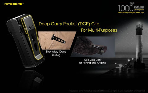 Flashlights & Headlamps - Nitecore TUP EDC Flashlight (1000 Lumens | Rechargeable)