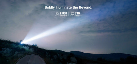 Flashlights & Headlamps - Olight Warrior X 4 2600 Lumen USB-C Rechargeable Long Throw Flashlight