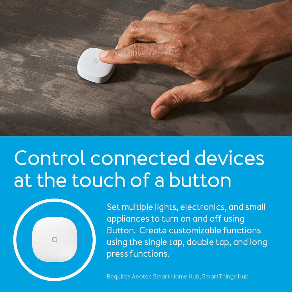 Aeotec GP-AEOBTNUS Button for SmartThings | Zigbee – PhotonLight.com, Inc
