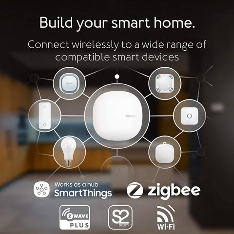 Home Automation - Aeotec GP-AEOHUBV3US Smart Home Hub For SmartThings (Supports Z-Wave, Zigbee & More)