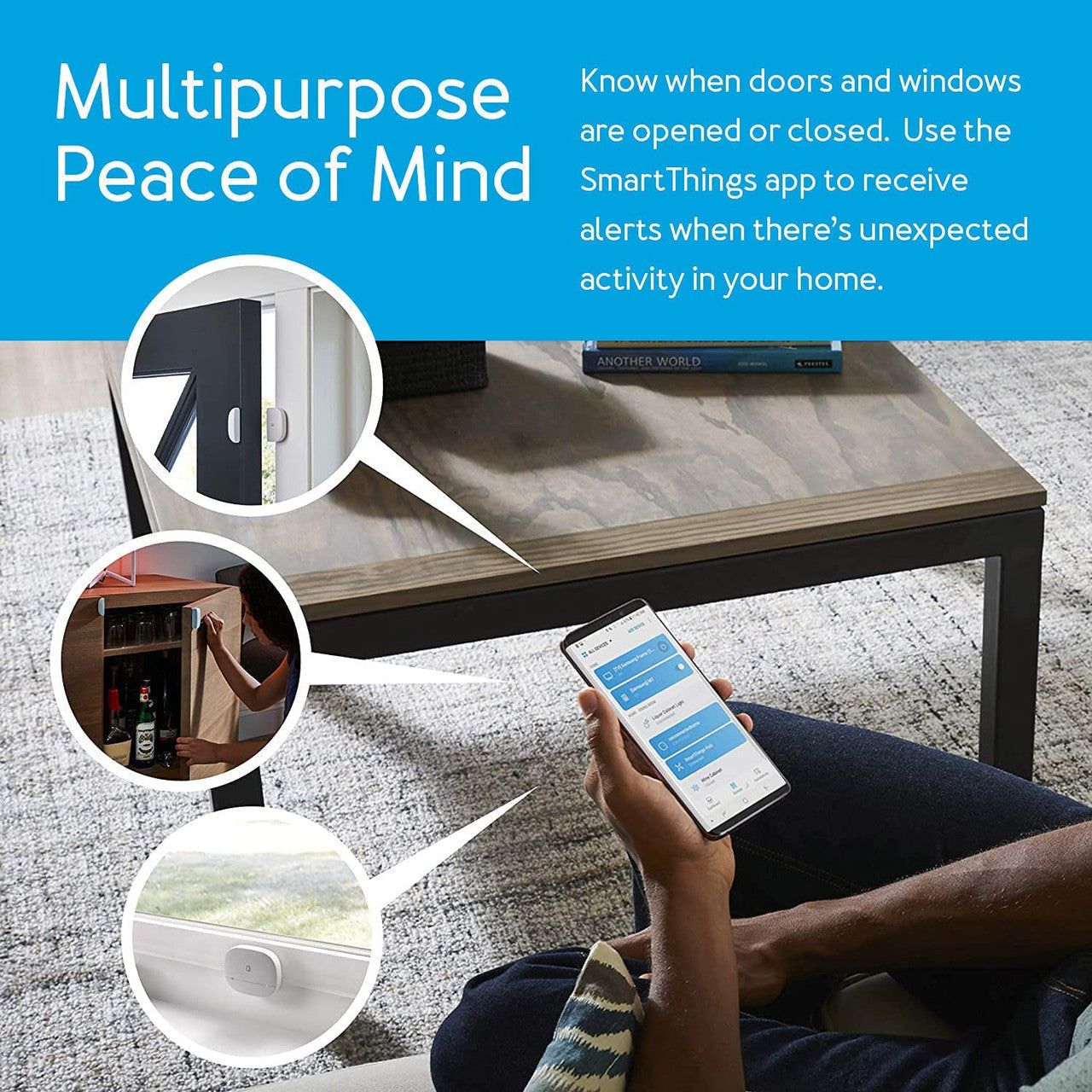 Home Automation - Aeotec GP-AEOMPSUS Multipurpose Sensor For SmartThings (Zigbee)
