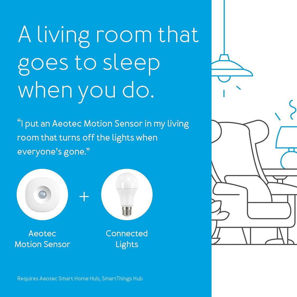 AEOTEC GP-AEOMSSUS Motion Sensor for SmartThings | Zigbee – PhotonLight ...
