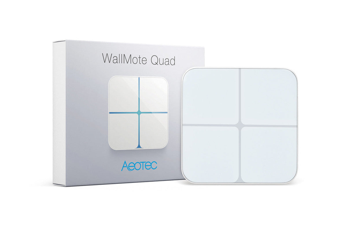Home Automation - Aeotec ZW130 WallMote Quad (Z-Wave Plus)
