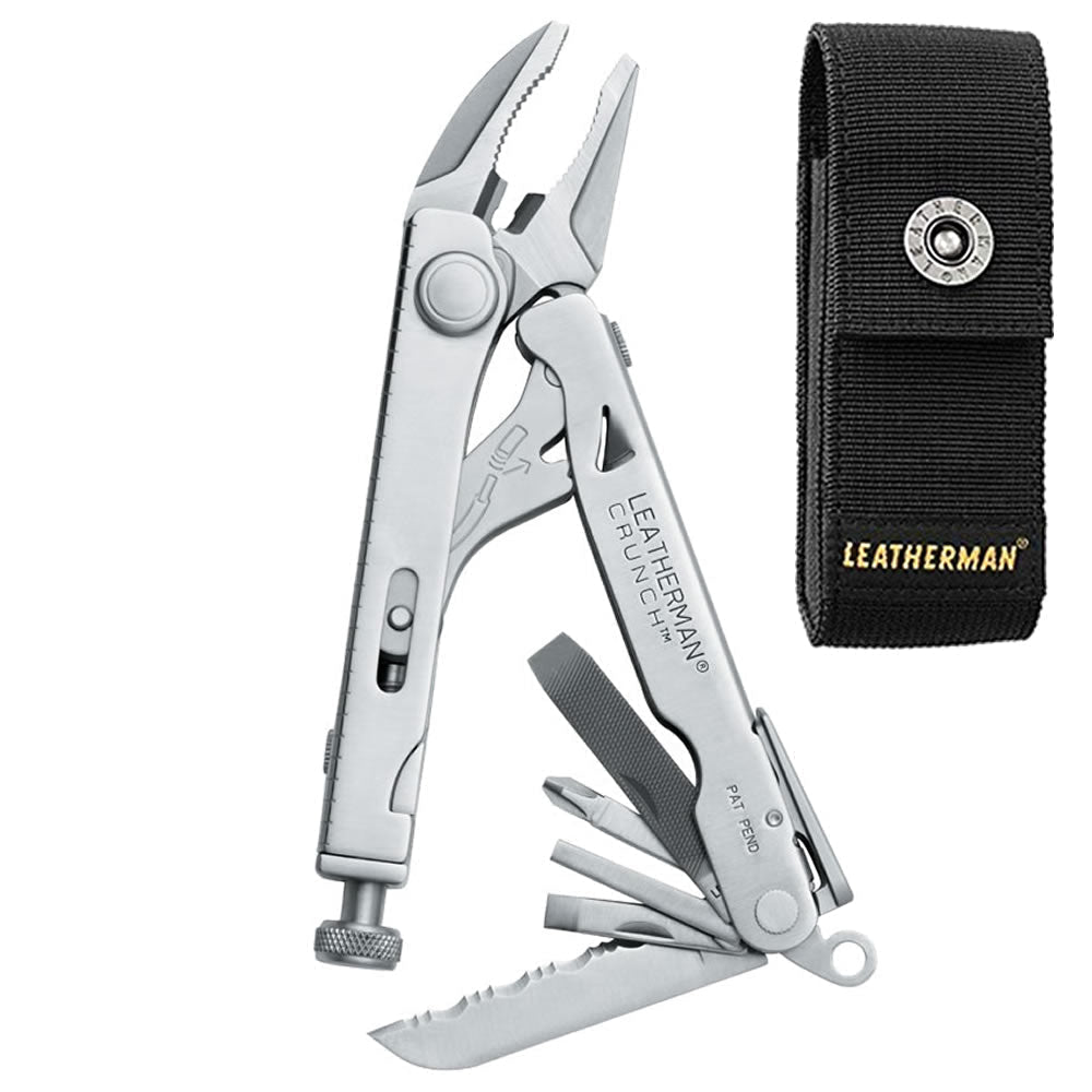 Knives & Tools - Leatherman Crunch Multi-Tool W/ Locking Pliers