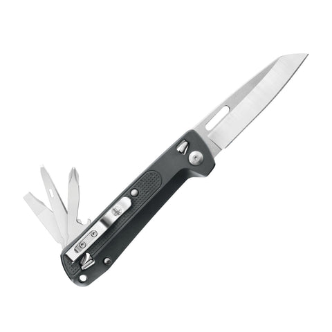 Knives & Tools - Leatherman FREE K2 Knife, Navy Blue