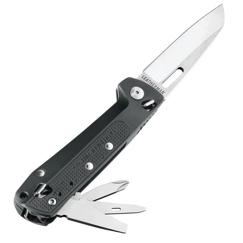 Knives & Tools - Leatherman FREE K2 Knife, Navy Blue