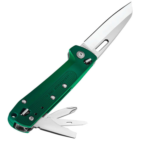 Knives & Tools - Leatherman FREE K2 Knife, Navy Blue