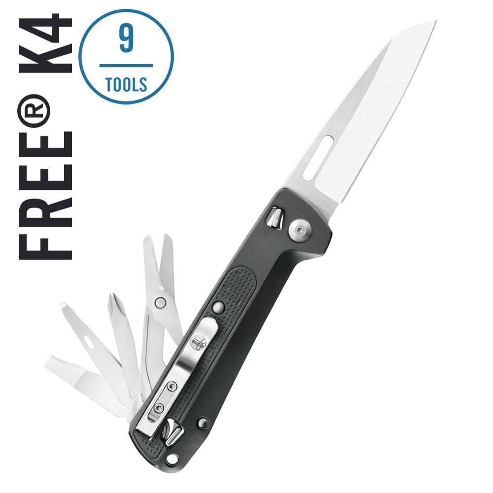 Knives & Tools - Leatherman FREE K4 Knife W/ Magnetic Open/Close