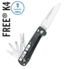 Knives & Tools - Leatherman FREE K4 Knife W/ Magnetic Open/Close