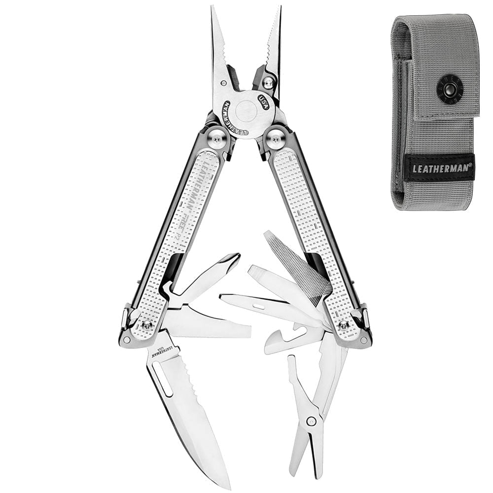 Knives & Tools - Leatherman FREE P2 Multi-Tool W/ Magnetic Open/Close