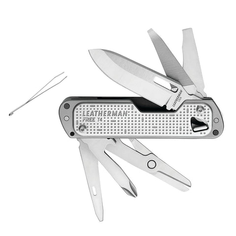 Knives & Tools - Leatherman FREE T4 Knife W/ Magnetic Open/Close