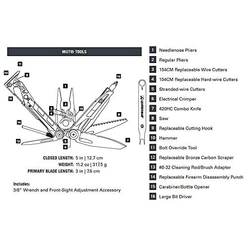 Knives & Tools - Leatherman MUT Tactical Multi-Tool
