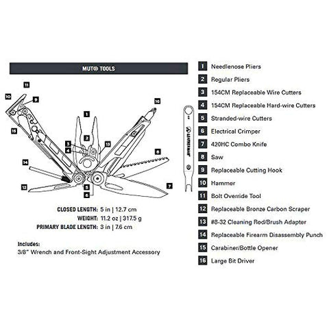 Knives & Tools - Leatherman MUT Tactical Multi-Tool
