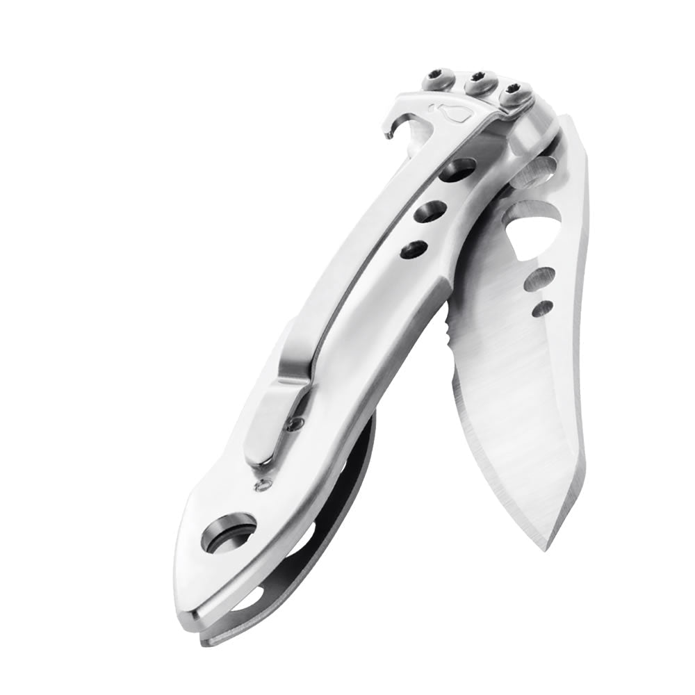 Knives & Tools - Leatherman Skeletool KBx Knife W/ Bottle Opener & 420HC Serrated Blade