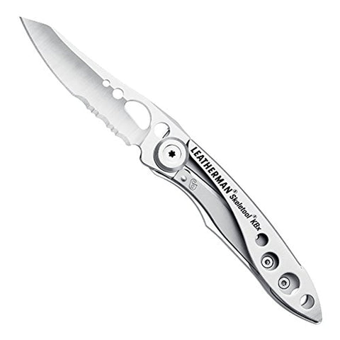 Knives & Tools - Leatherman Skeletool KBx Knife W/ Bottle Opener & 420HC Serrated Blade