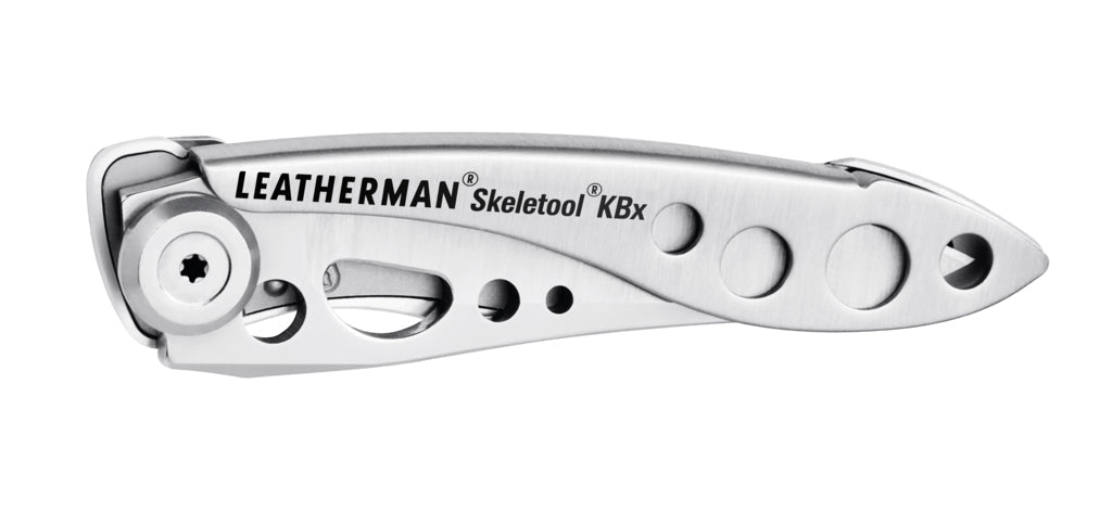 Knives & Tools - Leatherman Skeletool KBx Knife W/ Bottle Opener & 420HC Serrated Blade