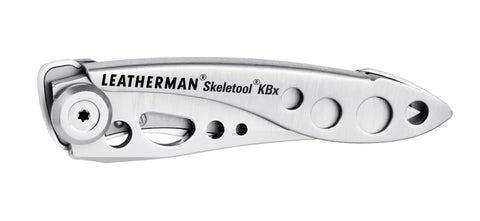 Knives & Tools - Leatherman Skeletool KBx Knife W/ Bottle Opener & 420HC Serrated Blade