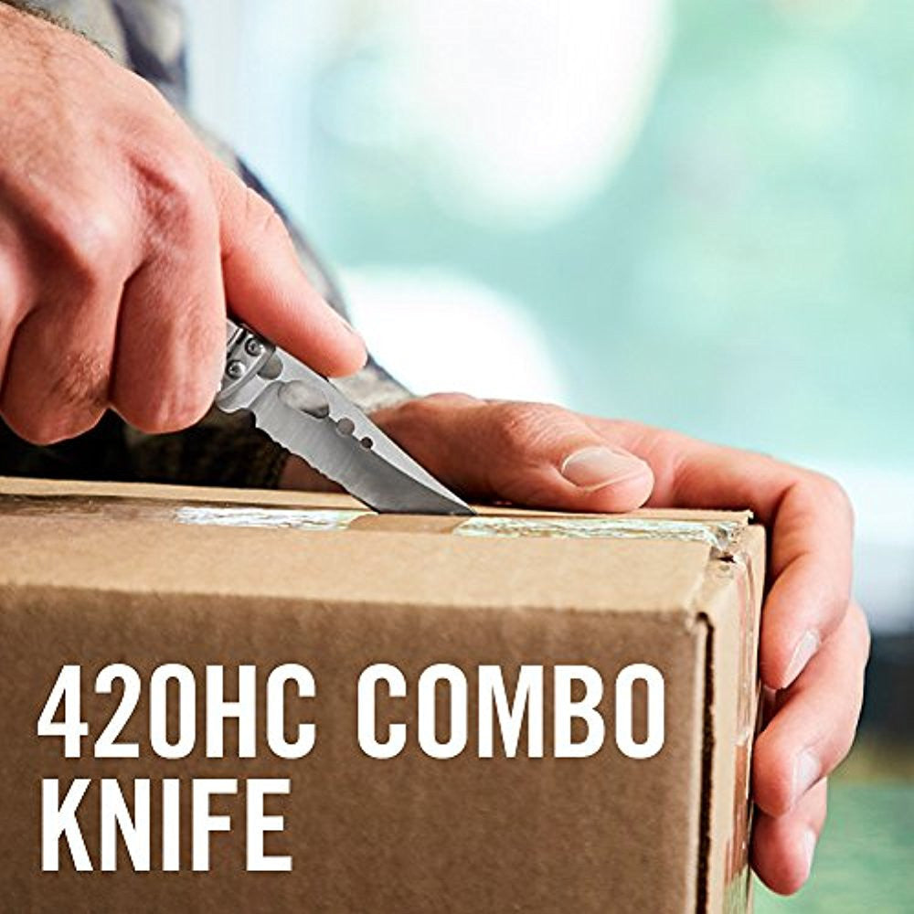 Knives & Tools - Leatherman Skeletool KBx Knife W/ Bottle Opener & 420HC Serrated Blade