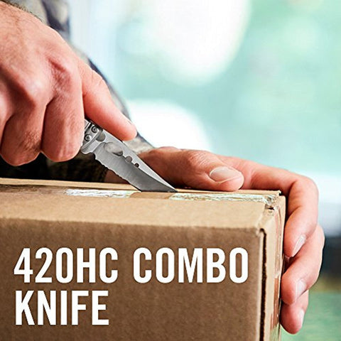 Knives & Tools - Leatherman Skeletool KBx Knife W/ Bottle Opener & 420HC Serrated Blade