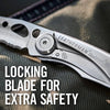 Knives & Tools - Leatherman Skeletool KBx Knife W/ Bottle Opener & 420HC Serrated Blade