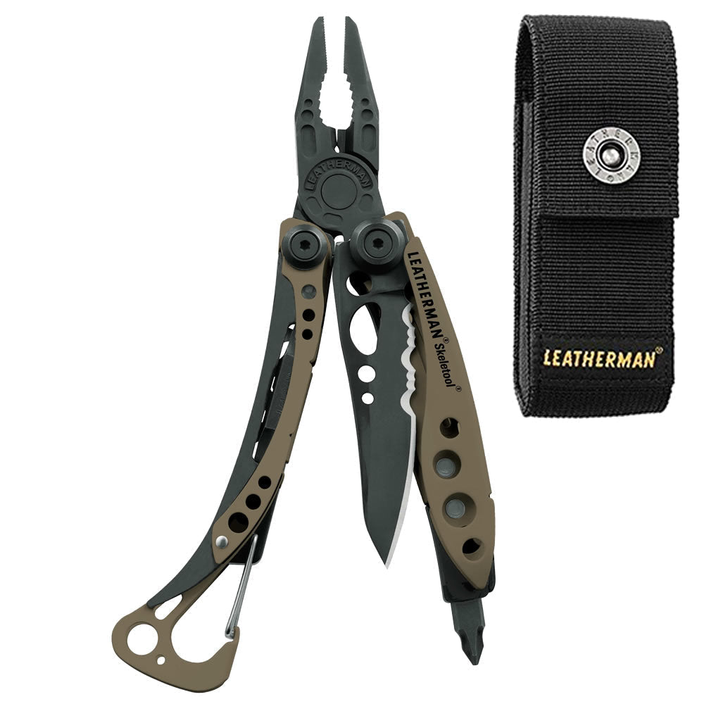 Knives & Tools - Leatherman Skeletool Multi-Tool W/ 420HC Serrated Blade