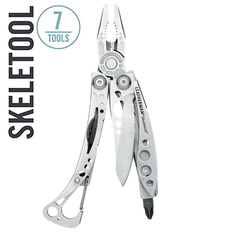 Knives & Tools - Leatherman Skeletool Multi-Tool W/ 420HC Serrated Blade