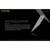 (USED/OPEN-BOX) Nitecore NTK10 Titanium Pocket Utility Knife